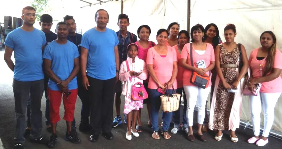 The Mauritius evangelism team