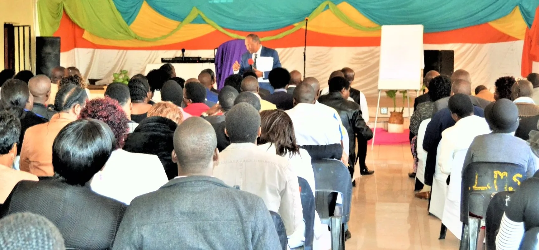 Pastors gathered for training in Limpopo